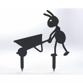 Садовая металлическая фигурка ООО Металекс Модель 5 115017