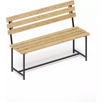 Садовая скамейка Solarius Классика skam-spin-net