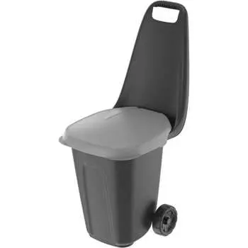 Садовая тележка для пакета и крышкой ПРОТЭКТ ТС-58/40/95