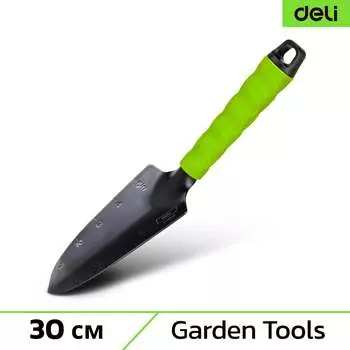Садовая узкая лопатка DELI 30 см, защита от ржавчины, противоскользящая рукоять DL580812 146812
