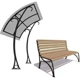 Садово-парковая скамейка 7 скамеек