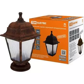 Садово-парковый напольный светильник TDM ELECTRIC НТУ 04-60-001 SQ0330-0788