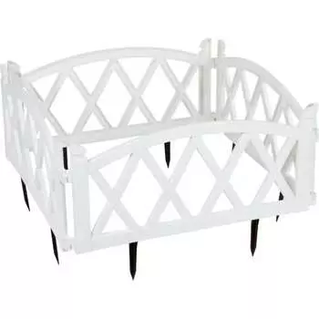 Садовое ограждение МАСТЕРСАД АРК-бел