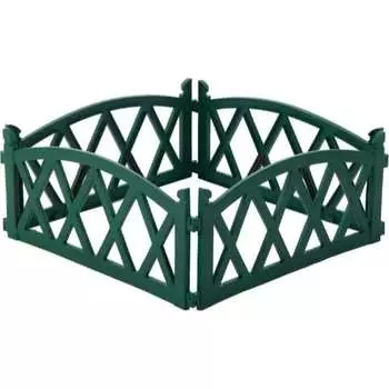 Садовое ограждение МАСТЕРСАД АРК-зел