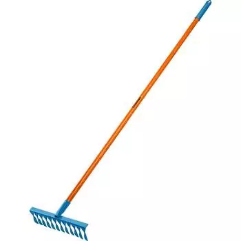 Садовые грабли Grinda pr-12t fiber 380x100x1530 мм, 12 витых зубцов 39654