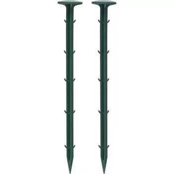 Садовые крепежные гвозди МУЛЬТИДОМ 25 см, 2 шт. VL83-243