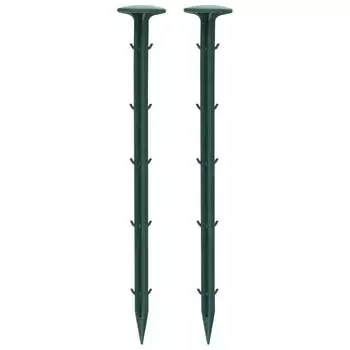 Садовые крепежные гвозди МУЛЬТИДОМ 29.5 см, 2 шт. VL83-244