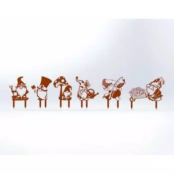 Садовые металлические фигурки ООО Металекс 115073