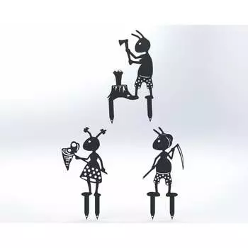 Садовые металлические фигурки ООО Металекс Тип 1 115011