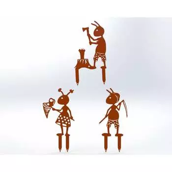 Садовые металлические фигурки ООО Металекс Тип 1 115020