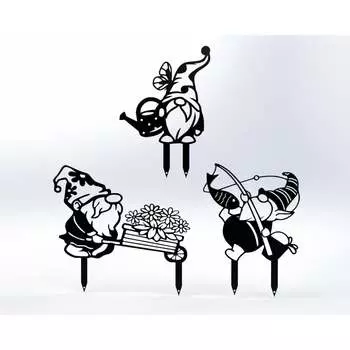 Садовые металлические фигурки ООО Металекс Тип 2 115057