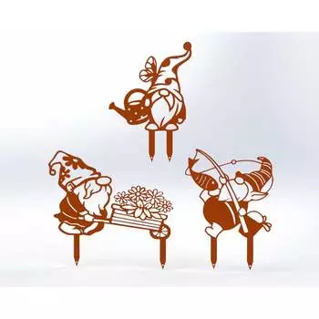 Садовые металлические фигурки ООО Металекс Тип 2 115075