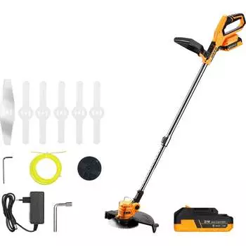 Садовый аккумуляторный триммер DEKO DKTR21 085-2008