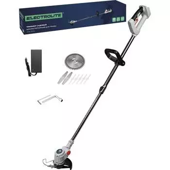 Садовый аккумуляторный триммер для травы Electrolite