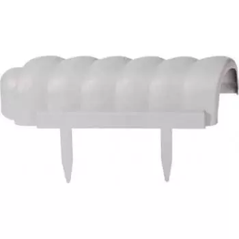 Садовый бордюр ПОЛИМЕРСАД Улитка ПС-Б04-мрамор