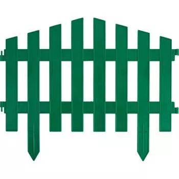 Садовый бордюр ПОЛИМЕРСАД Летний сад ПС-Б06-бел