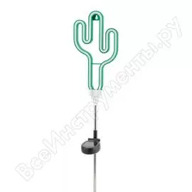 Садовый неоновый светильник ЭРА ERASF01231 Кактус Б0044239