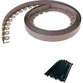 Садовый пластиковый бордюр ГеоПластБорд Манго GPBG55.10.30.Br