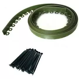 Садовый пластиковый бордюр ГеоПластБорд Манго GPBG55.10.30.Gr