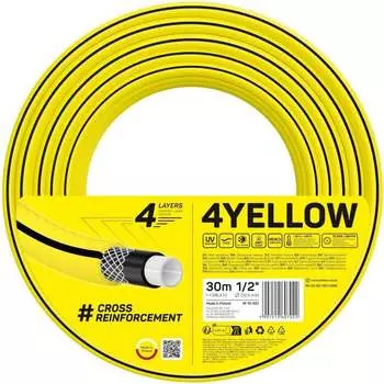 Садовый шланг Cellfast 4YELLOW 4 слоя, 1 10-501