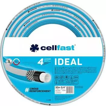 Садовый шланг Cellfast IDEAL 4 слоя, 3 10-261