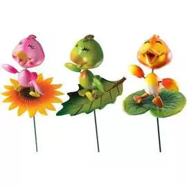 Садовый штекер PARK Утенок на цветке GS-AR3158-5 002062
