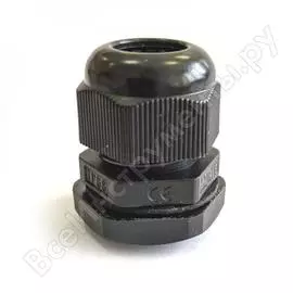 Сальник зэтарус mg20, пластик, 6-12мм, ip68, черный zeta30872