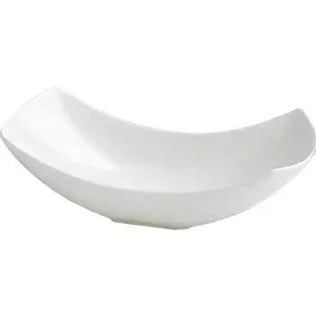 Салатник Homium Ceramics, белый, прямоугольный ceramic365