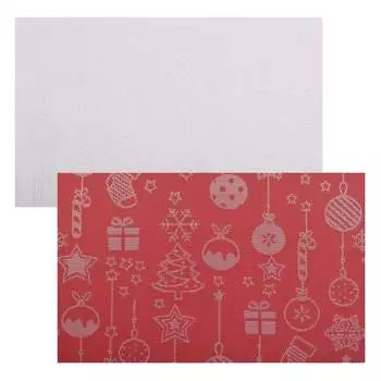 Салфетка МУЛЬТИДОМ Новогодние игрушки VL2-117