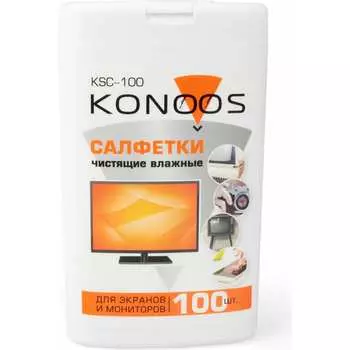 Салфетки для экранов Konoos KSC-100