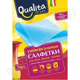 Салфетки из вискозы qualita 5 шт 6340