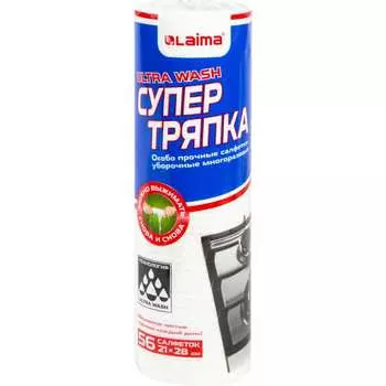 Салфетки уборочные LAIMA Ultra Wash 607996