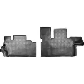 Салонные коврики для GAZ Gazel Next 2016 зад., 7-ми местная кабина цельнометаллический фургон UNIDEC NPA00-C23-207