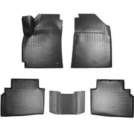 Салонные коврики для Kia Seltos 3D 2019 UNIDEC