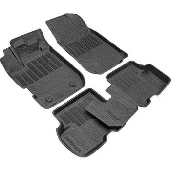 Салонный полиуретановый коврик для Renault Sandero 18-Н.В. REZKON