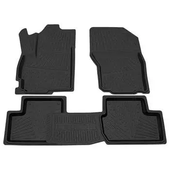 Салонный резиновый коврик для Mitsubishi Lancer Х 07-15 REZKON