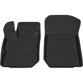 Салонный резиновый коврик для Renault Logan 14-18 REZKON