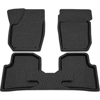 Салонный резиновый коврик для Skoda Fabia 07-14 REZKON