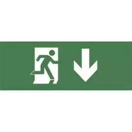 Самоклеящаяся этикетка ЭРА INFODBA003 Фигура/стрелка вниз Б0048455