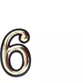 Самоклеящаяся цифра СКОБЯНОЙ 6 002640