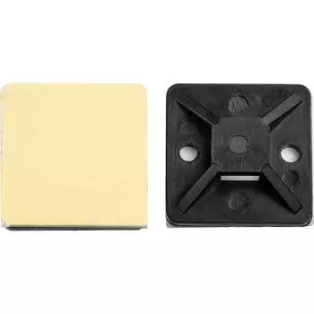 Самоклеящаяся нейлоновая площадка под хомут-стяжку ЗУБР ПХС 30917-25