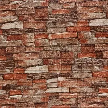 Самоклеящаяся панель Рыжий кот Кирпичики 104417