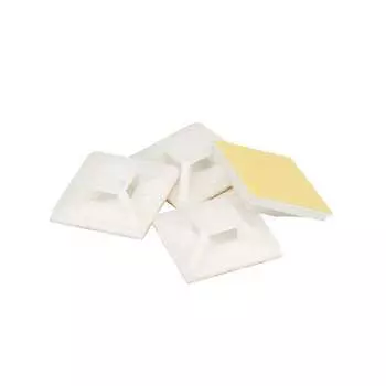 Самоклеящаяся площадка для крепления стяжек 5Bites CTM3030-50WH