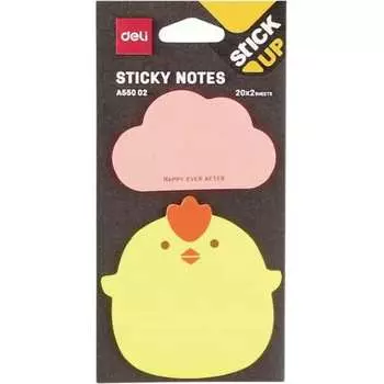 Самоклеящиеся бумажные закладки DELI EA55002 1049065