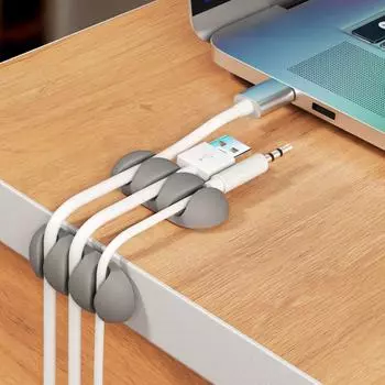 Самоклеящиеся держатели проводов Контакт 3 канала 24806