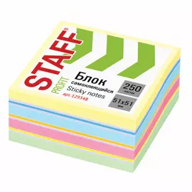 Самоклеящийся блок-стикеры Staff 129348