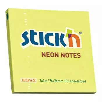 Самоклеящийся бумажный блок STICK`N 21133 822628
