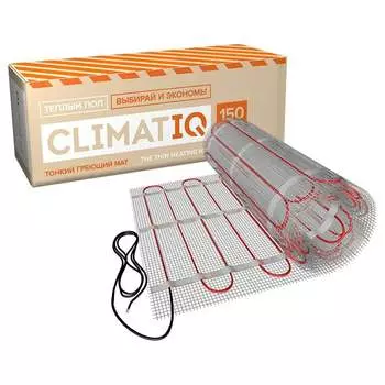 Самоклеящийся греющий мат для установки в слой плиточного клея IQWATT CLIMATIQ MAT 206150