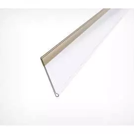 Самоклеящийся полочный ценникодержатель ООО Комус