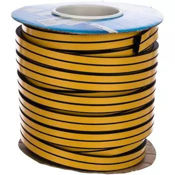 Самоклеящийся уплотнитель remontix d50, 12x10 мм, черный sd-54